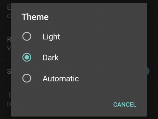 dark
