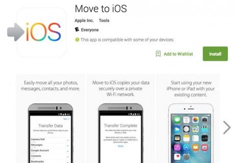Move to ios