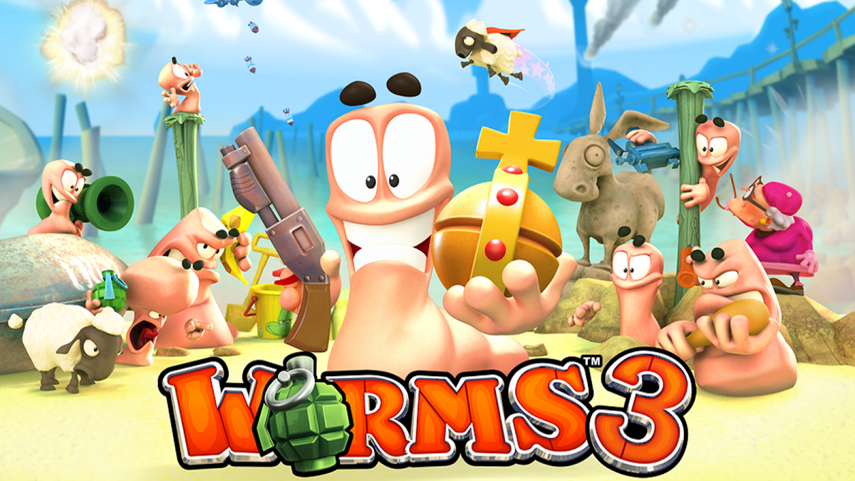 Worms 3 disponibile in sconto a 99 centesimi
