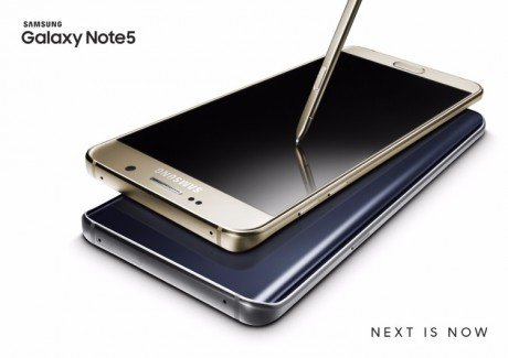 Galaxy Note5 Gold Black 2P 750x530