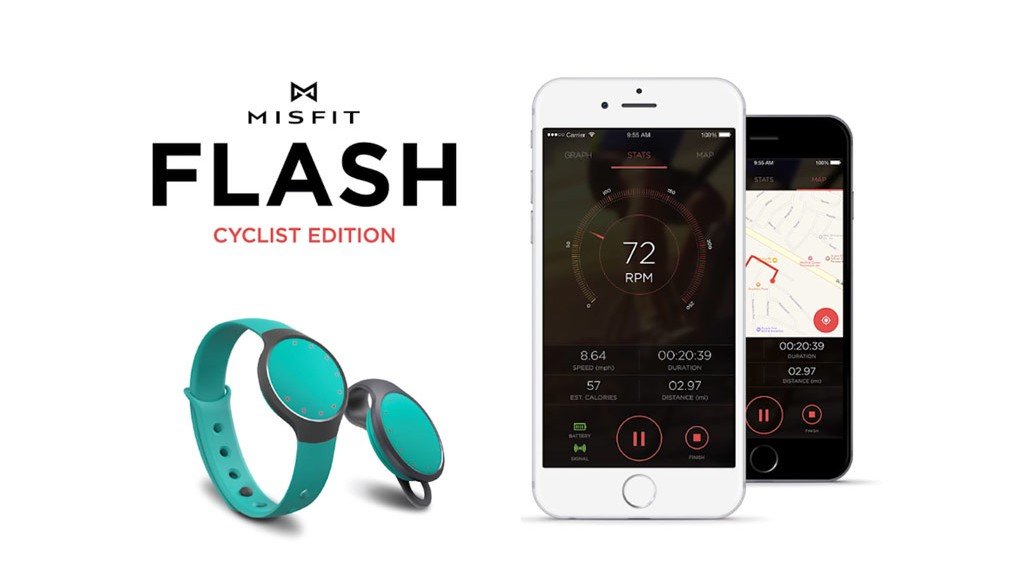 Misfit Cycling è la companion app per Misfit Flash Cyclist Edition