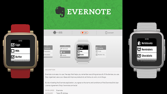 what is evernote for pebble