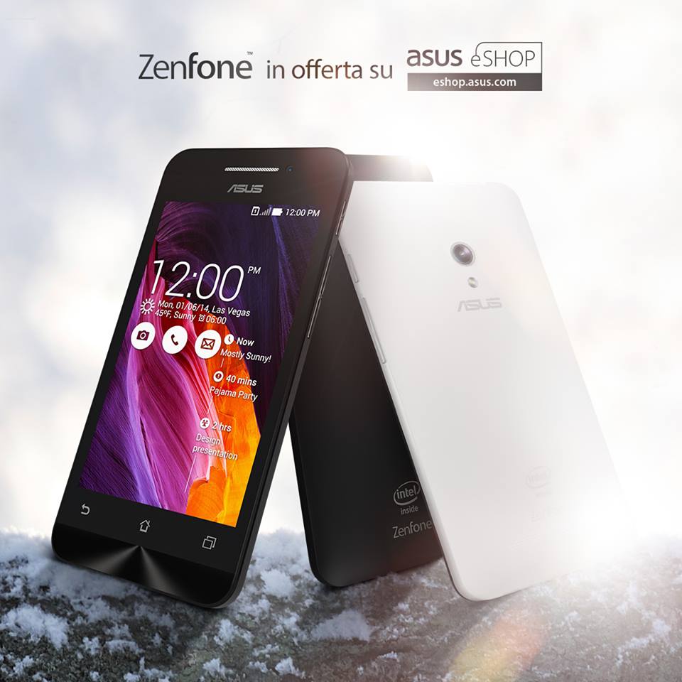 ASUS ZenFone 4 e 5 in offerta dallo store ufficiale