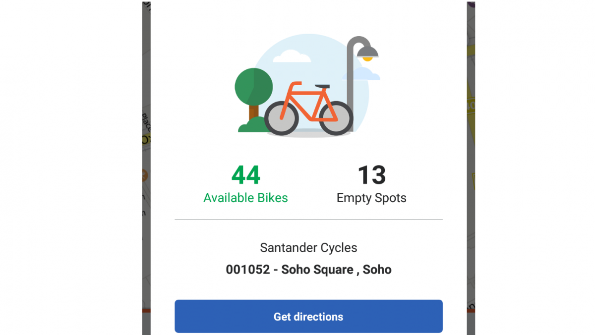 Moovit aggiunge anche il noleggio bici ai servizi mostrati