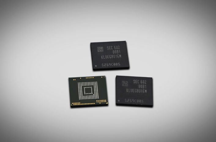 Samsung avvia la produzione di memorie mobile da 256 GB UFS 2.0