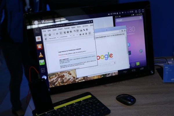 Intel Continuum Android