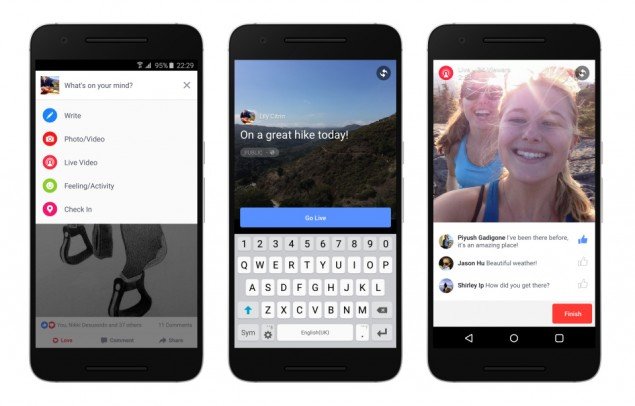 Il Livestream di Facebook a breve arriverà su Android