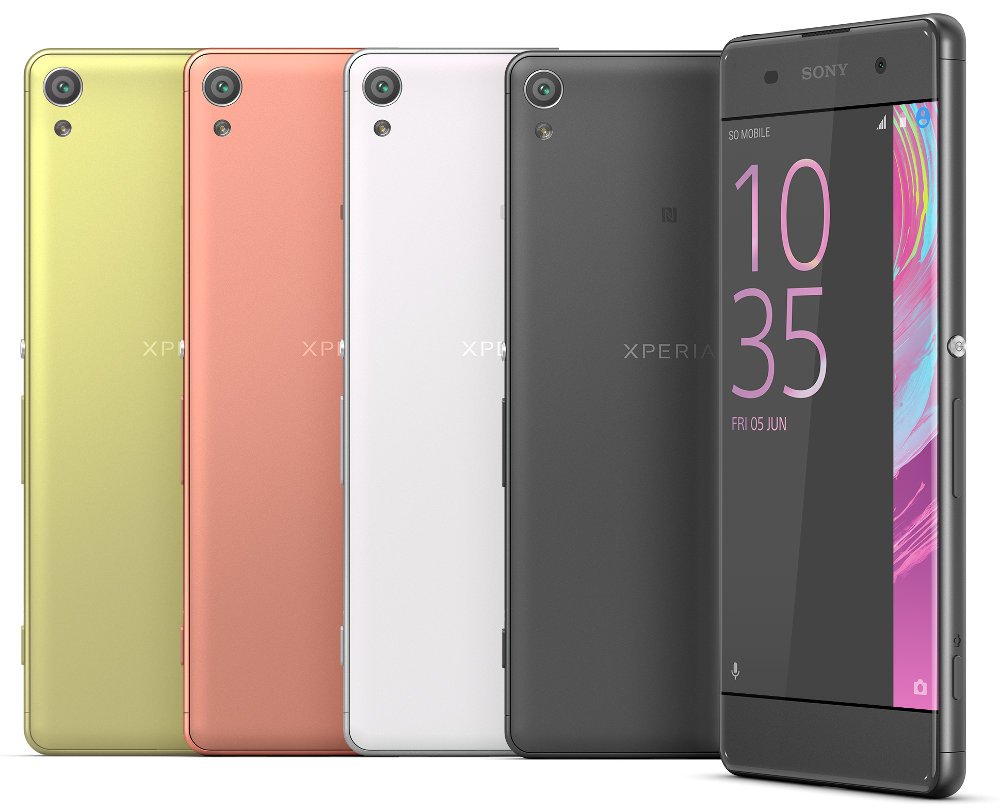 Sony Xperia XA Colours