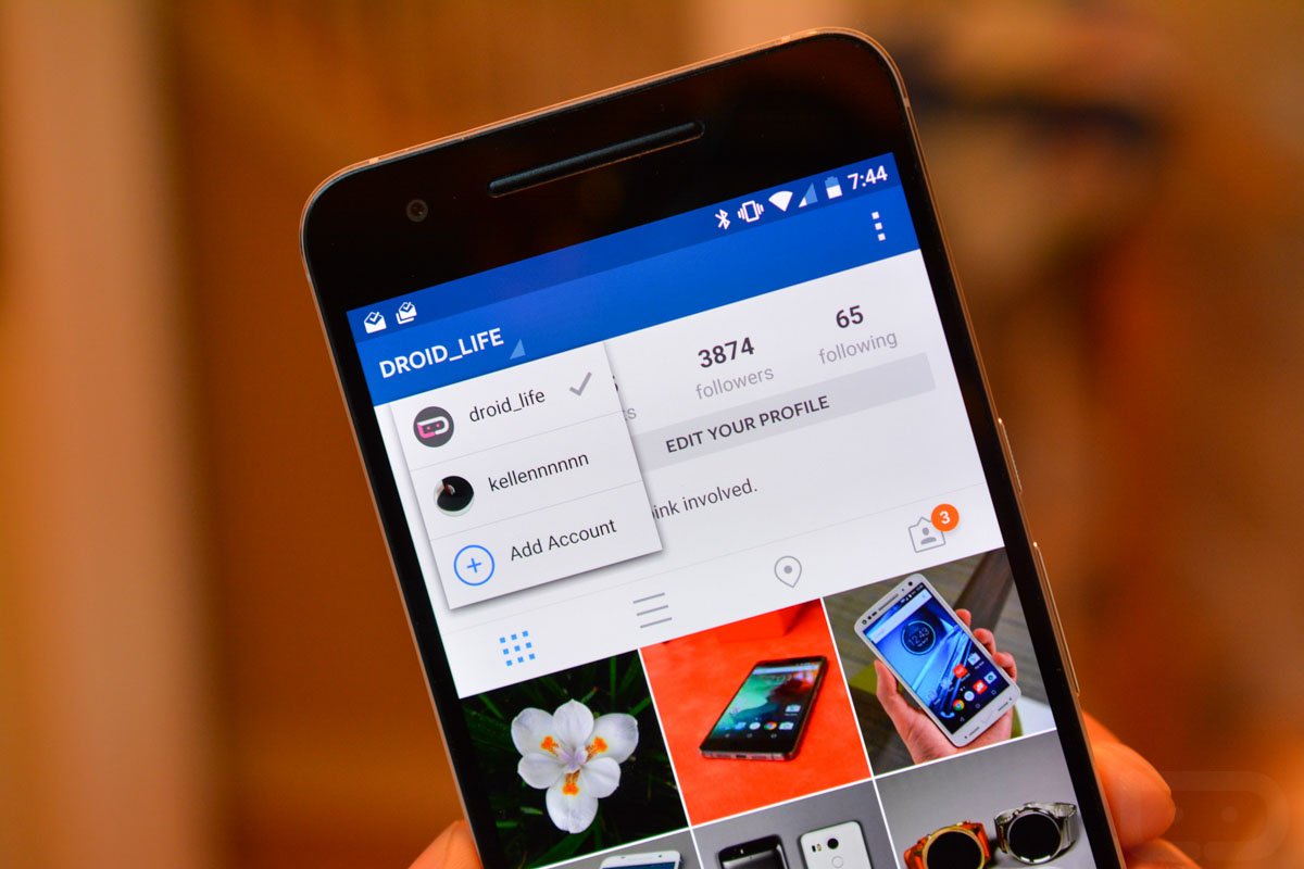Instagram per Android si aggiorna con il supporto al multi-account