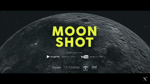 Moon Shot Google Lunar XPRIZE