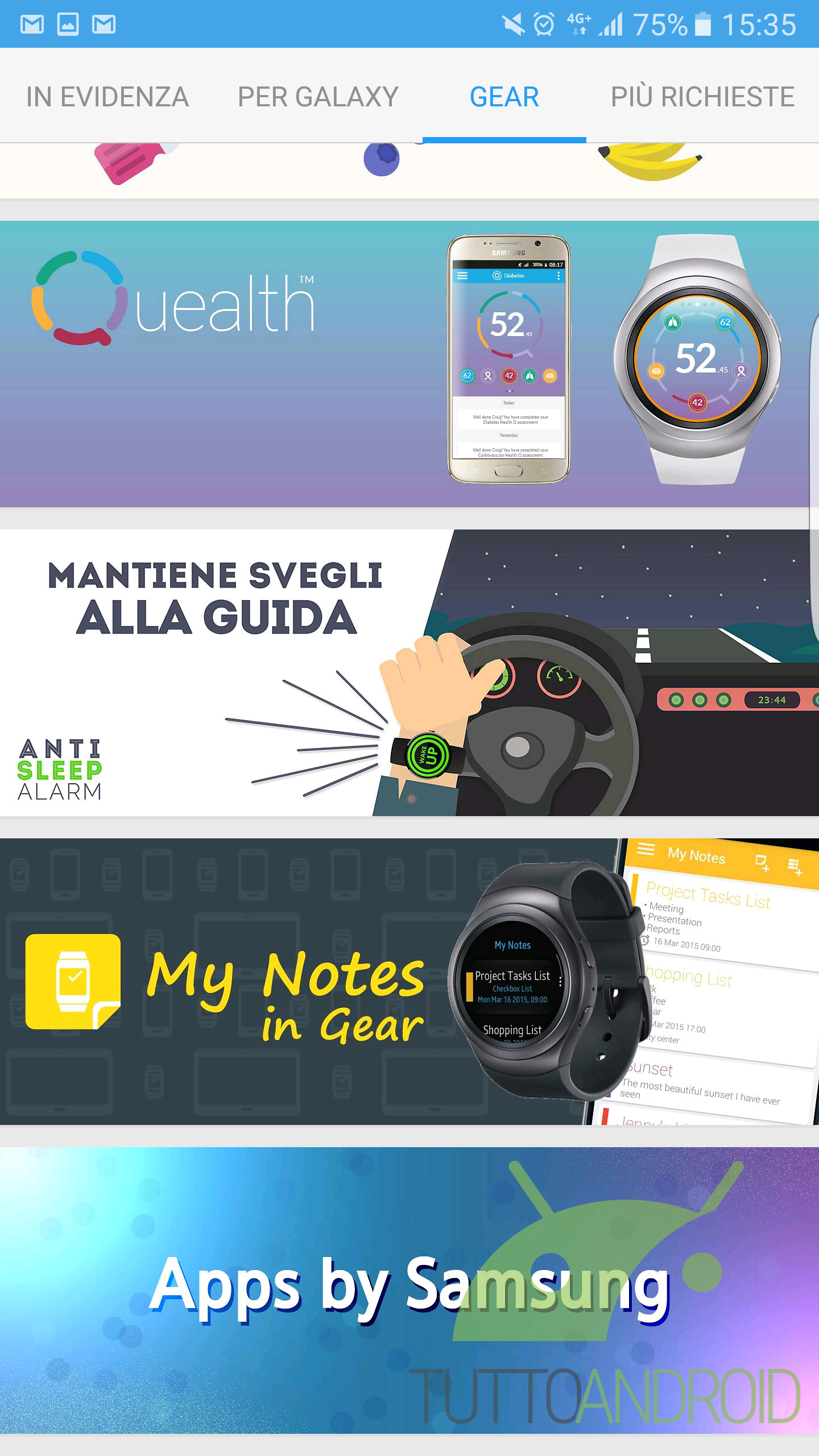 galaxy gear app store