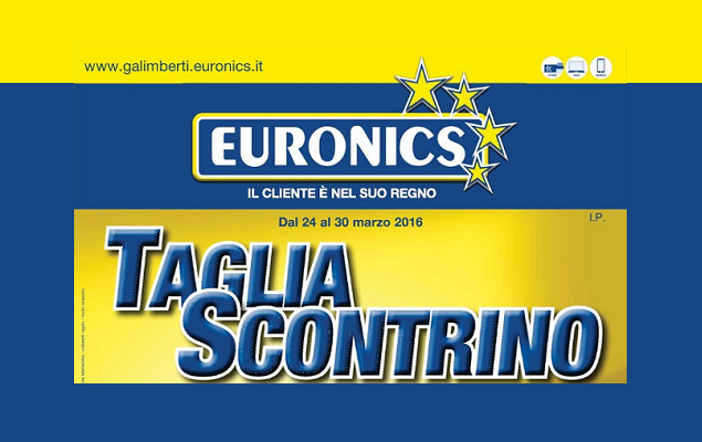 Euronics offre fino a 200 Euro di sconto immediato, ma solo in alcuni negozi
