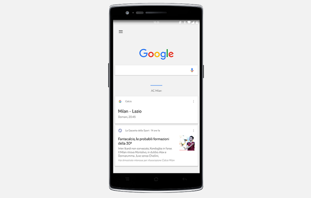 Google Now fa ora personalizzare le fonti delle notizie