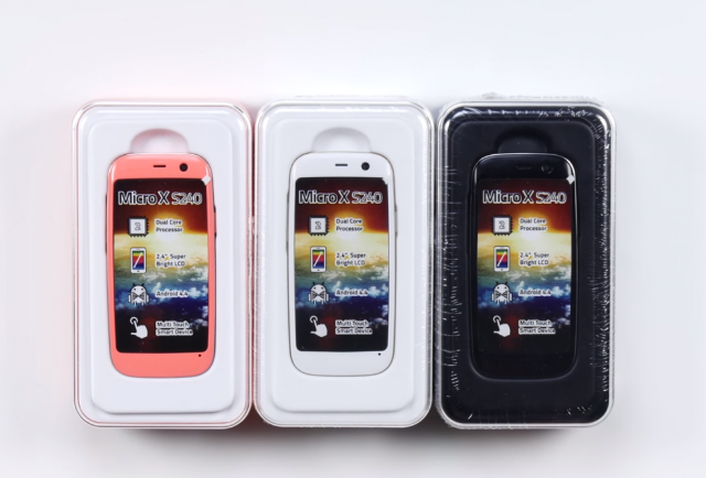Questo dovrebbe essere lo smartphone Android più piccolo al mondo