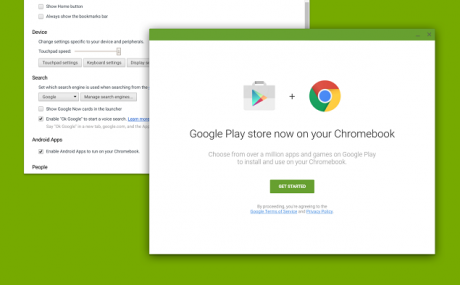 App android play store chrome os