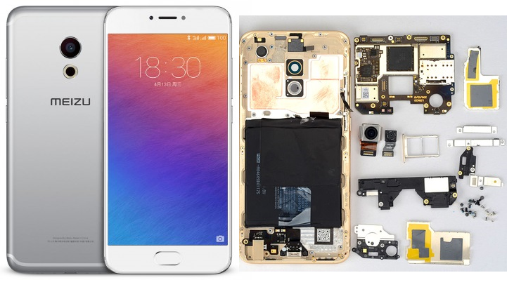 Meizu pro 6 teardown