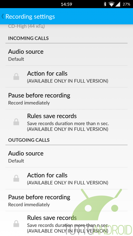 Call Recorder Non Registra L Interlocutore S8