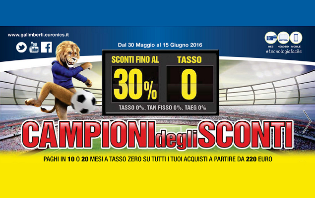 Euronics volantino campionideglisconti
