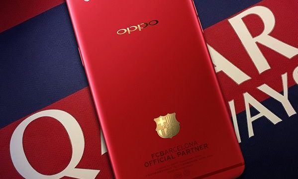 Oppo R9 FC Barcelona edition leak 1 e1464078655351