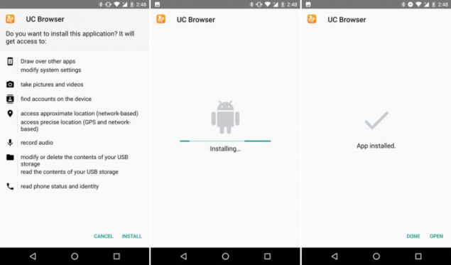 Android N UI