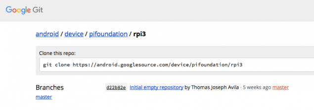 nexus2cee_device_pifoundation_rpi3_-_Git_at_Google