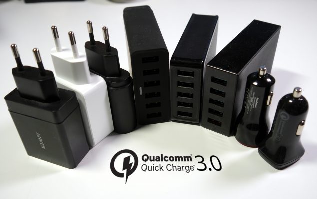 Caricabatterie Quick Charge 3.0 1