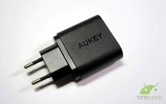 Caricabatterie Quick Charge 3.0 Aukey PA-T9