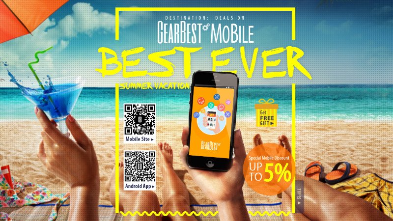 GearBest lancia nuove offerte per l'estate: Xiaomi Mi 5, power bank, Mi Pad 2 e altri