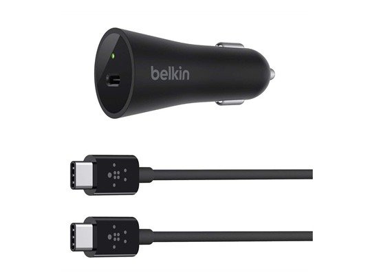 Belkin presenta un nuovo caricatore da auto molto potente con cavo USB Type-C