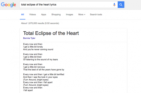 Testi canzoni google
