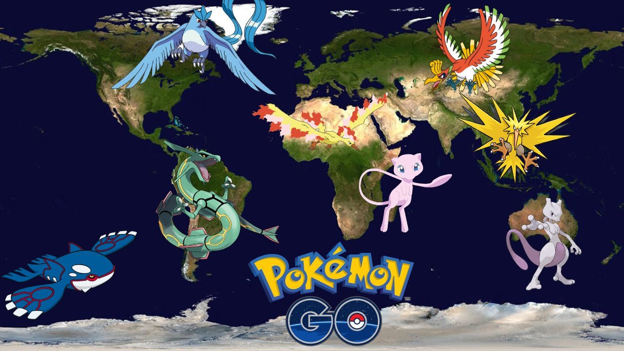 Pokemon go luoghi