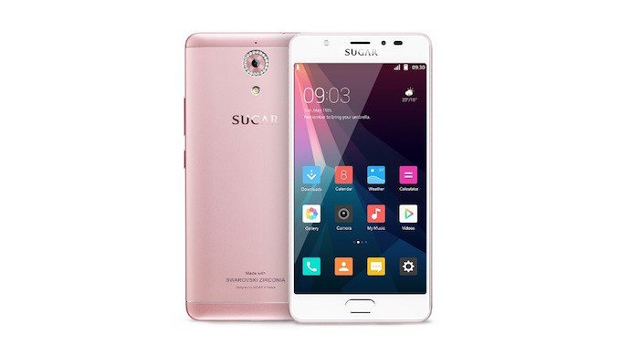 Sugar Mobile F7 è uno smartphone arricchito con 20 cristalli Swarovski