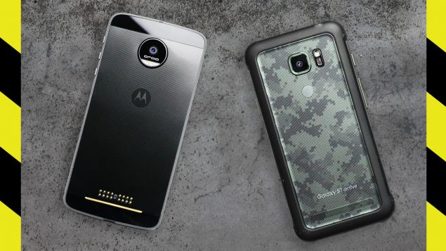 Galaxy S7 Active Moto Z Force