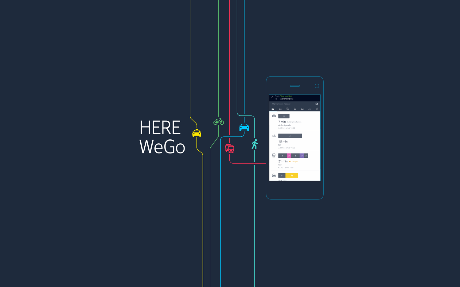 HERE WeGo copertina