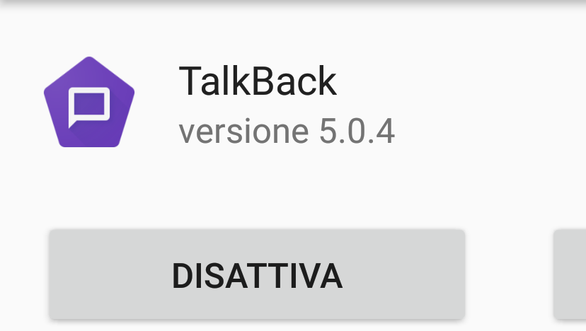 Google talkback