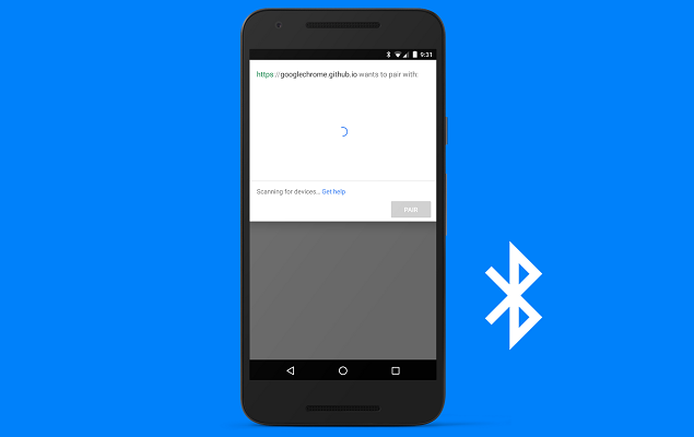 Google aggiunge l'API Web Bluetooth in Chrome 53
