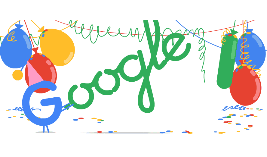 Google compleanno 18 anni