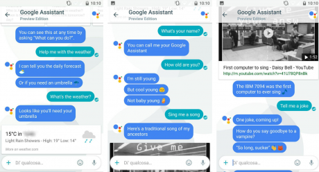 Google assistant allo