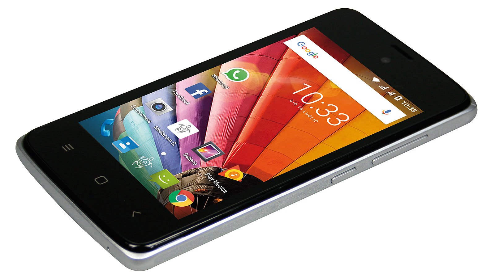 DOMAX Pellicola In Vetro Temperato Per Mediacom PhonePad Duo S531 - Protezione Display Ultra-Resistente, Trasparente, Facile Applicazione
