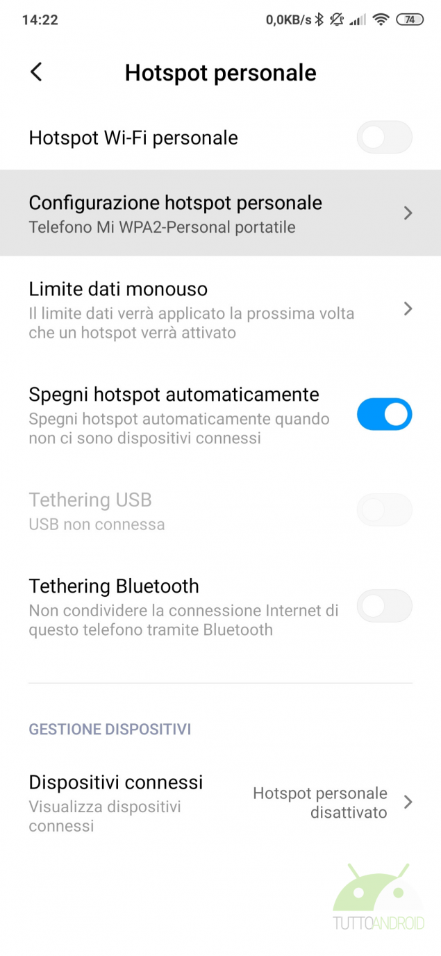 hotspot wi-fi android