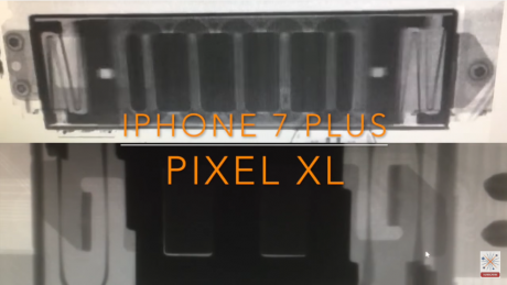 Google Pixel XL raggi X