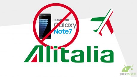 Alitalia note 7 