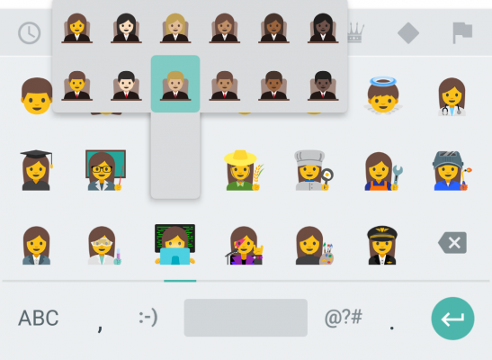 Android 7.1 Nougat porta con sé tante nuove emoji