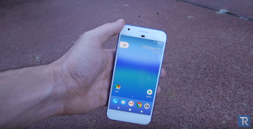 Google Pixel non se la cava bene nel primo drop test