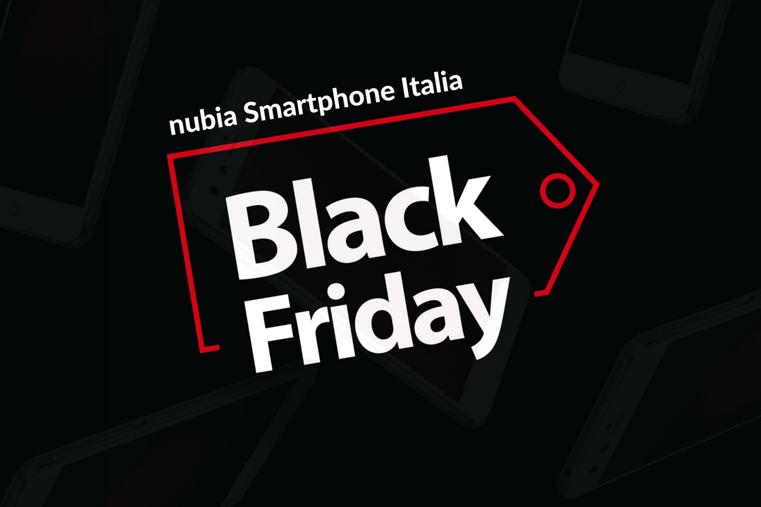Nubia Black Friday: sconti su smartphone e bundle promozionali fino al 27 novembre