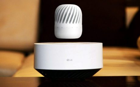 LG floating Bluetooth speaker