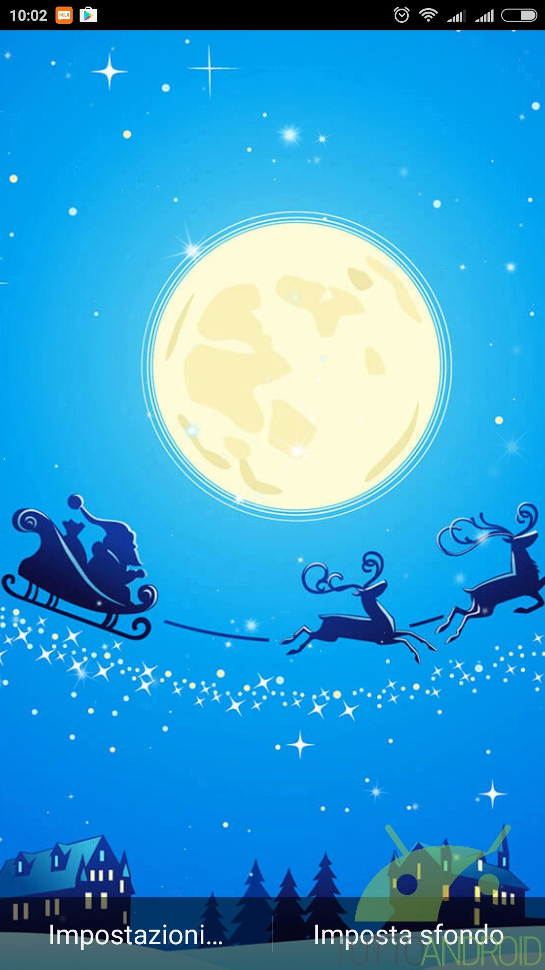 Sfondi Animati Natalizi Android.Notte Di Natale Sfondi Animati Offre Live Wallpaper Di Qualita Per Le Prossime Festivita