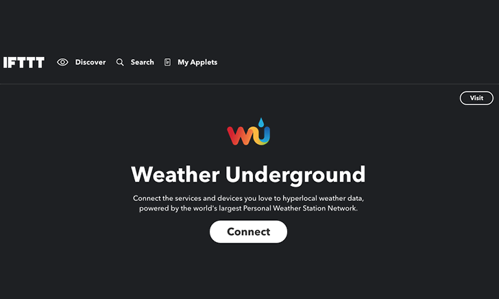 Weather Underground riceve un canale dedicato su IFTTT, con tante nuove ricette