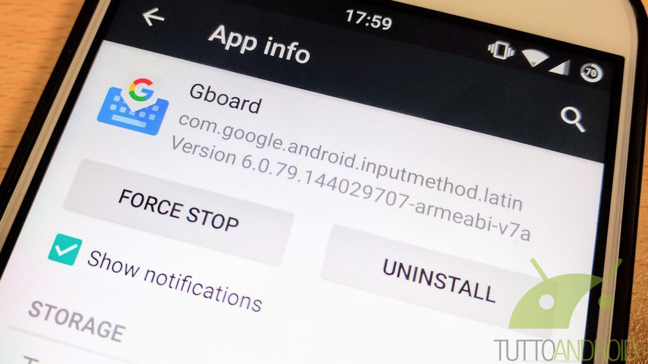 GBoard ha problemi di previsione su alcuni smartphone
