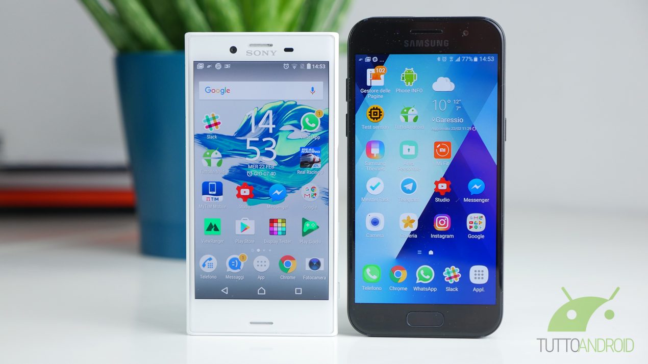 Sony xperia x compact vs samsung galaxy a3 Sony xperia x compact vs samsung galaxy a3